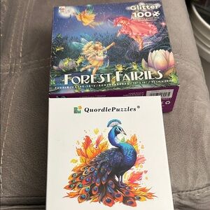 bundle Quordle Puzzles Peacock  Forest Fairies Puzzle